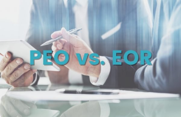 what are the differences between a peo and eor in jordan
